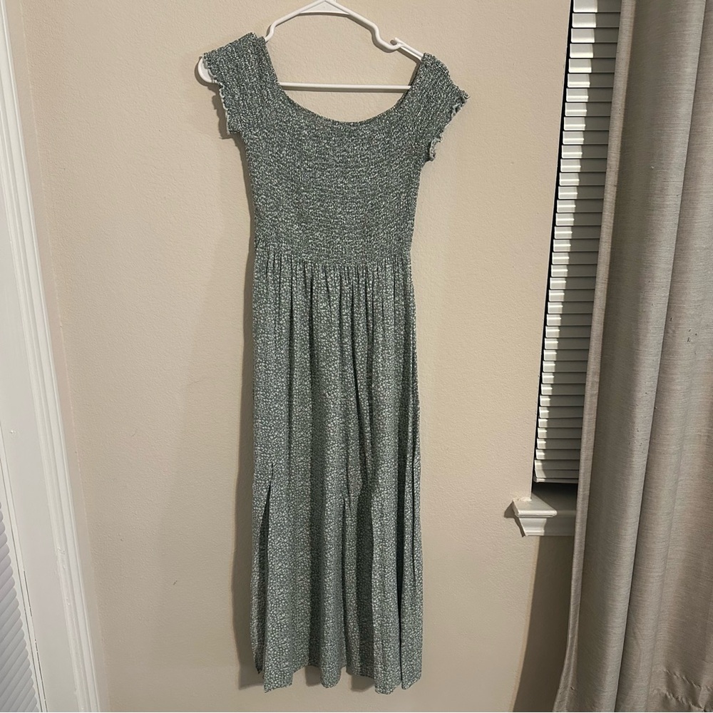 Amazon Green Maxi Dress